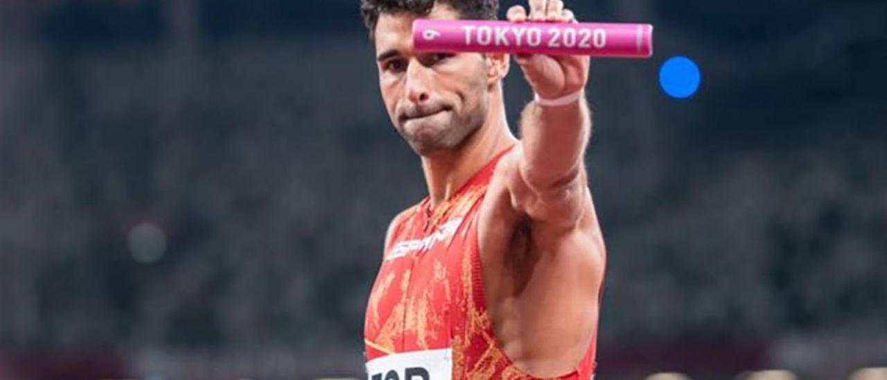 El atleta palmero representó a España en las últimas Olimpiadas de Tokio.