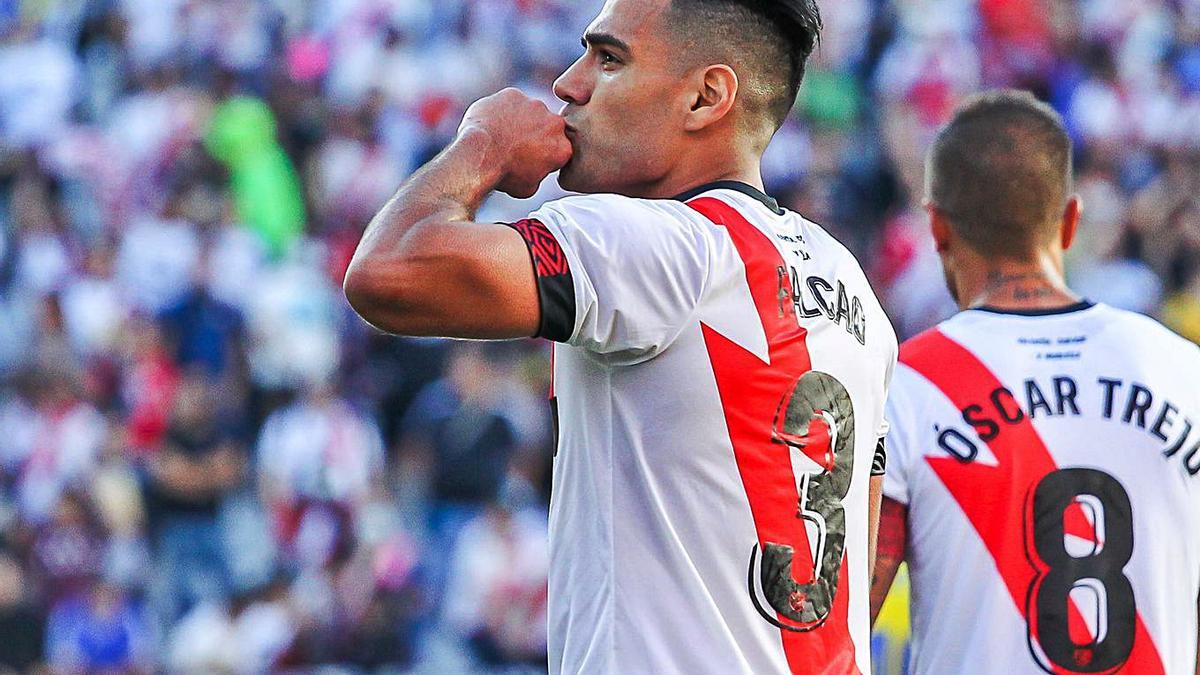 Falcao torna a marcar en la victòria del Rayo a casa | EUROPA PRESS