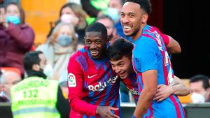 L’1x1 del Barça contra el València