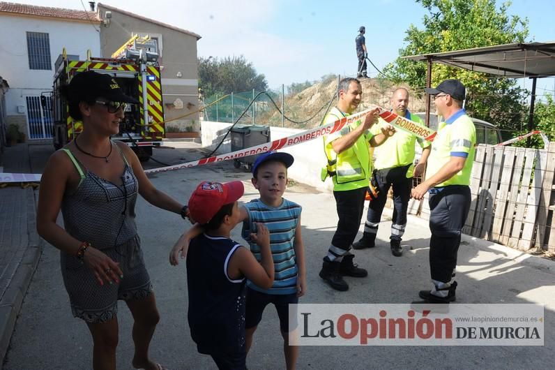 Incendio en Puebla de Soto