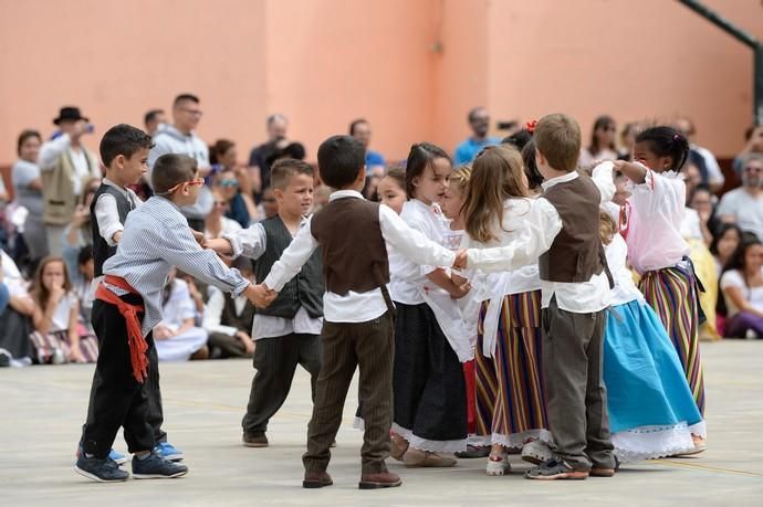 Las Palmas de Gran Canaria. Reportaje día de Canarias en colegio Aguadulce  | 29/05/2019 | Fotógrafo: José Carlos Guerra