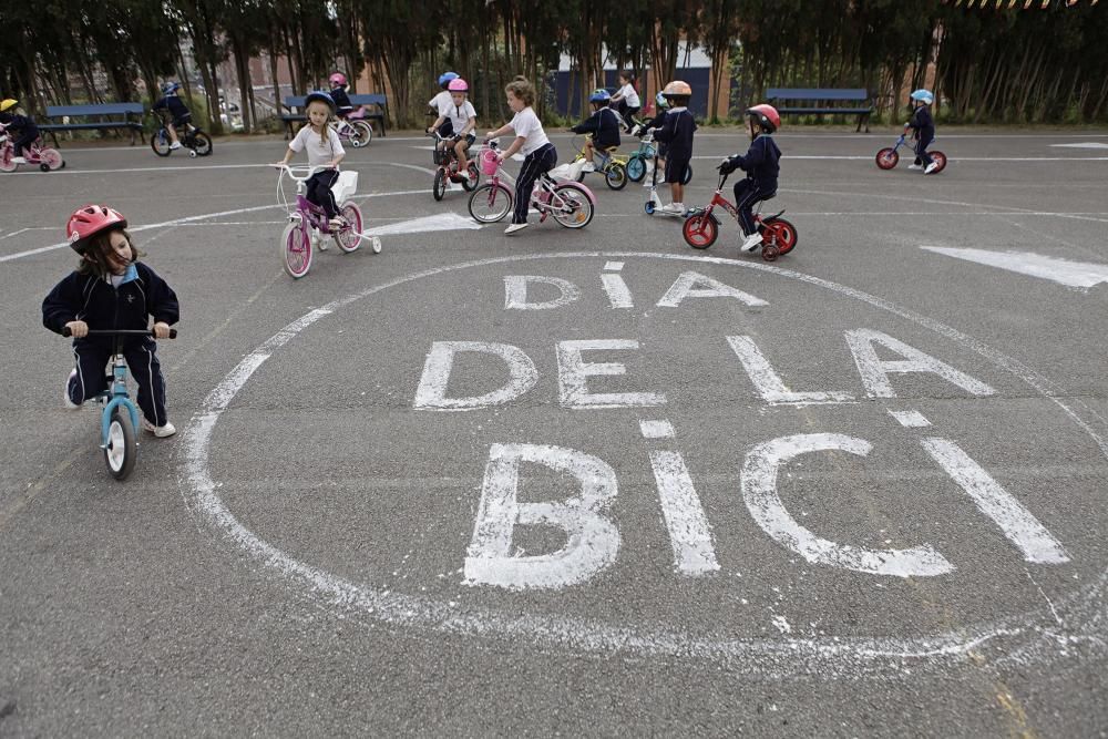 Día de la Bici en el Colegio de las Dominicas