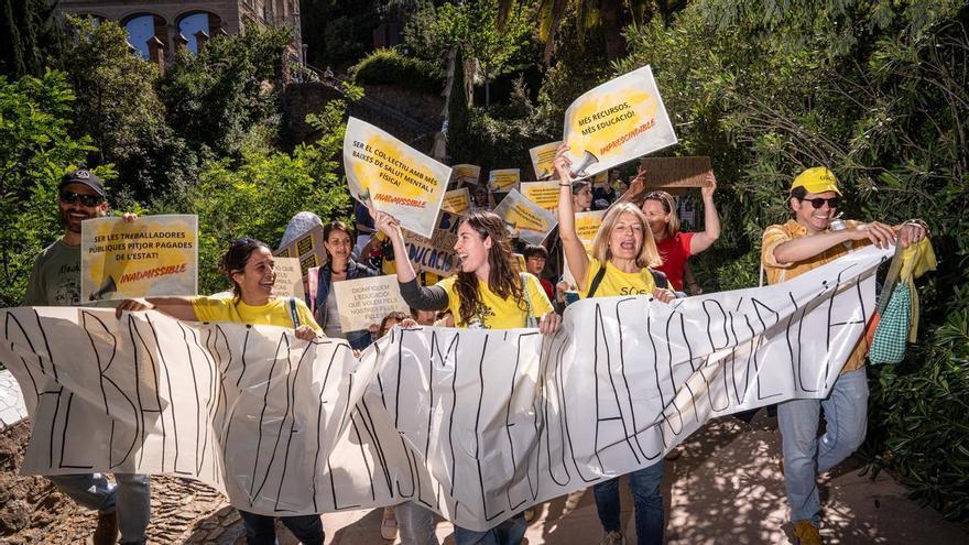 Els sindicats majoritaris d’Educació demanen una reunió amb la consellera Niubó abans de dilluns vinent