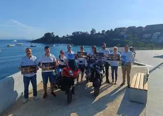 La concentración motorística de Sanxenxo ya caliente motores