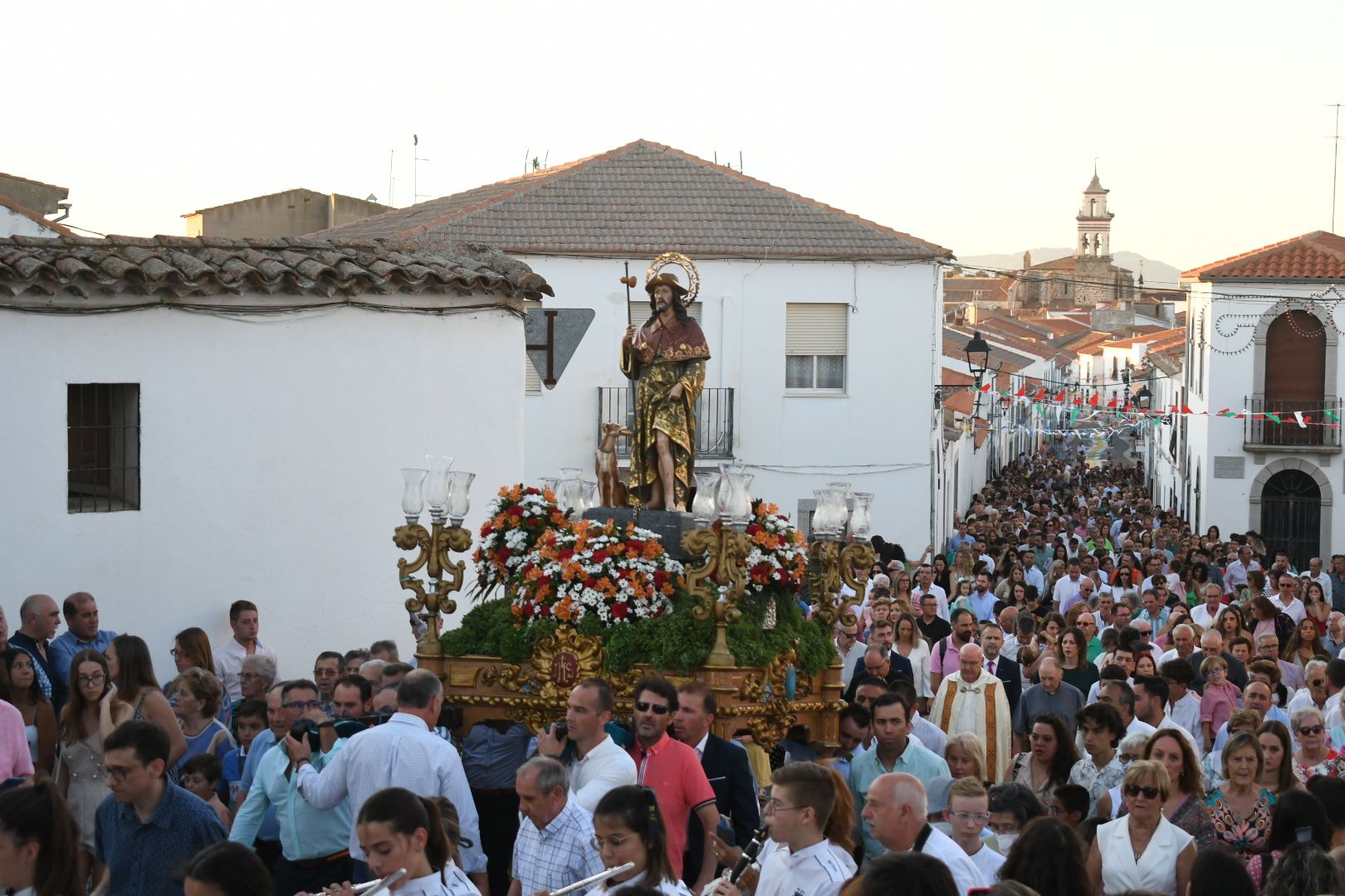 Alfombras de sal y colores en Dos Torres