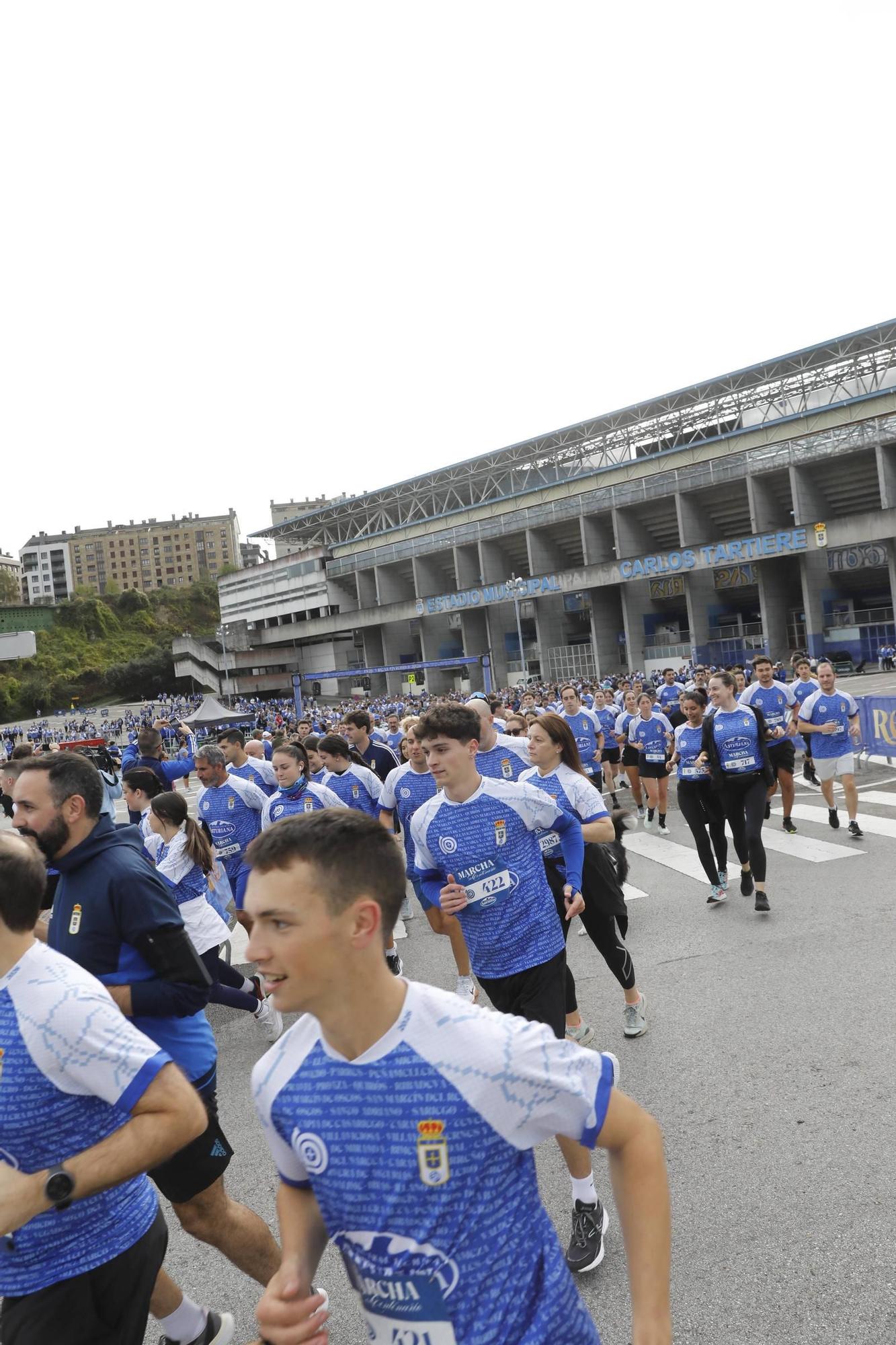 EN IMÁGENES: Así ha sido la carrera por el centenario del Real Oviedo