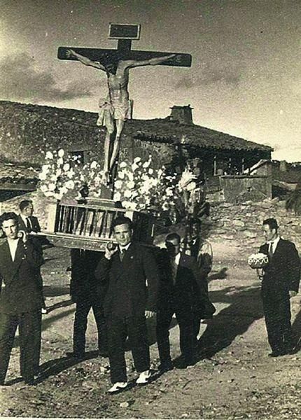 Las gentes de Argusino antes de la inundación