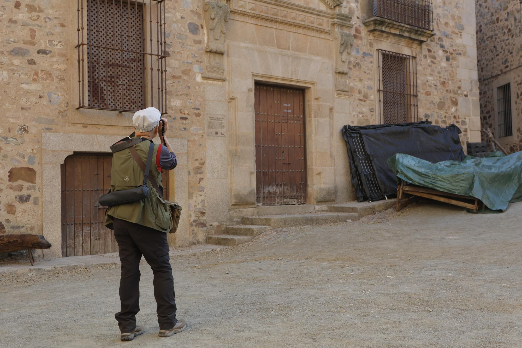 La Fuente de los Leones vuelve a Cáceres