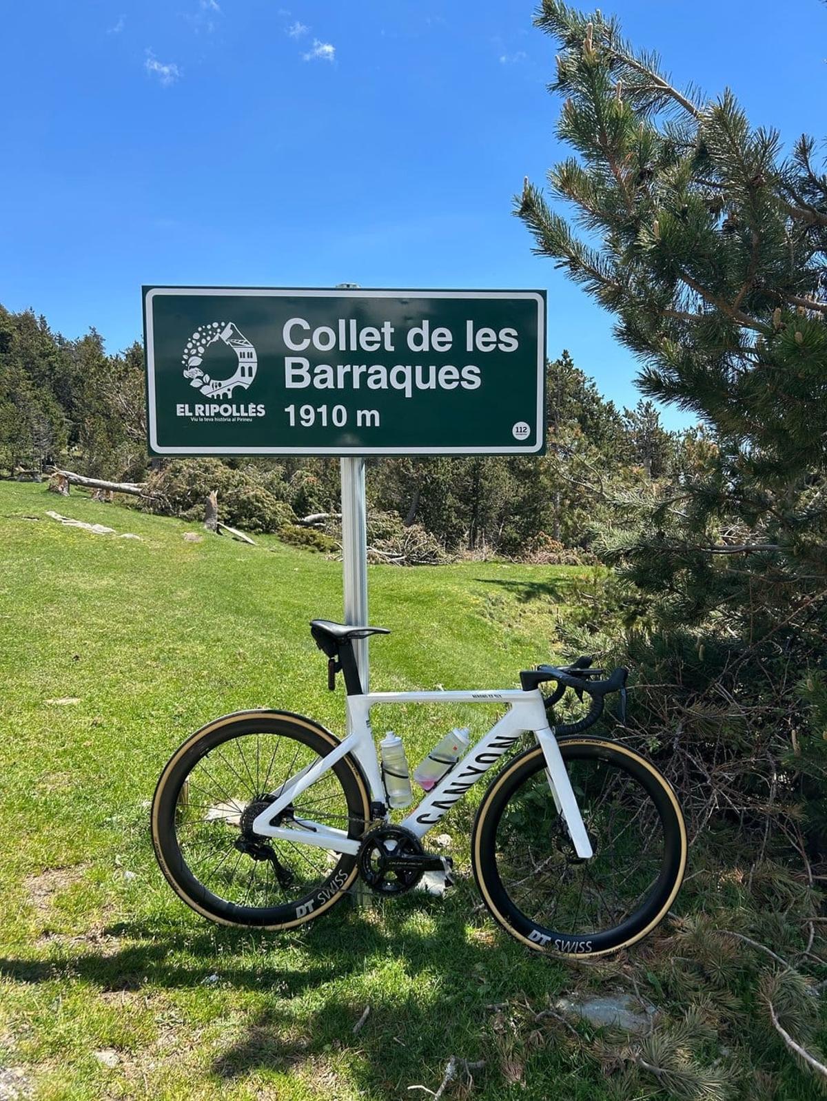 Planoles ha organitzat una cronoescalada al Collet de les Barraques aquest diumenge.