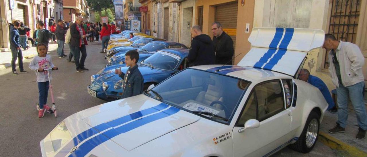 La demostración de coches,