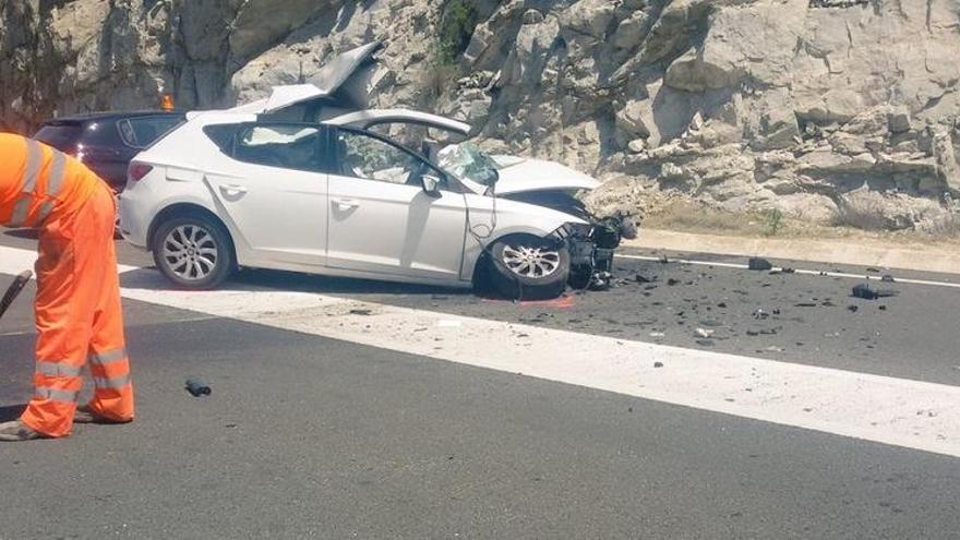 L&#039;estat en què ha quedat el vehicle sinistrat.