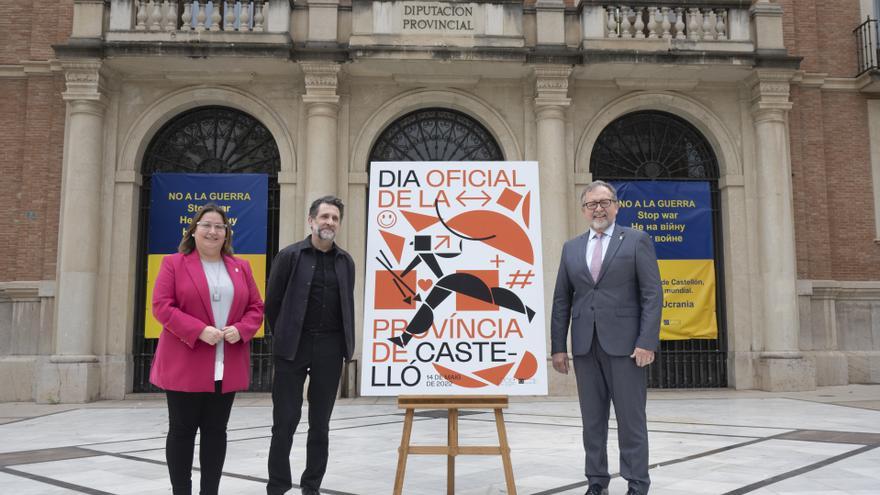 Día de la provincia 2022: Este es el cartel diseñado por Ibán Ramón en el 200 aniversario de la Diputación de Castellón