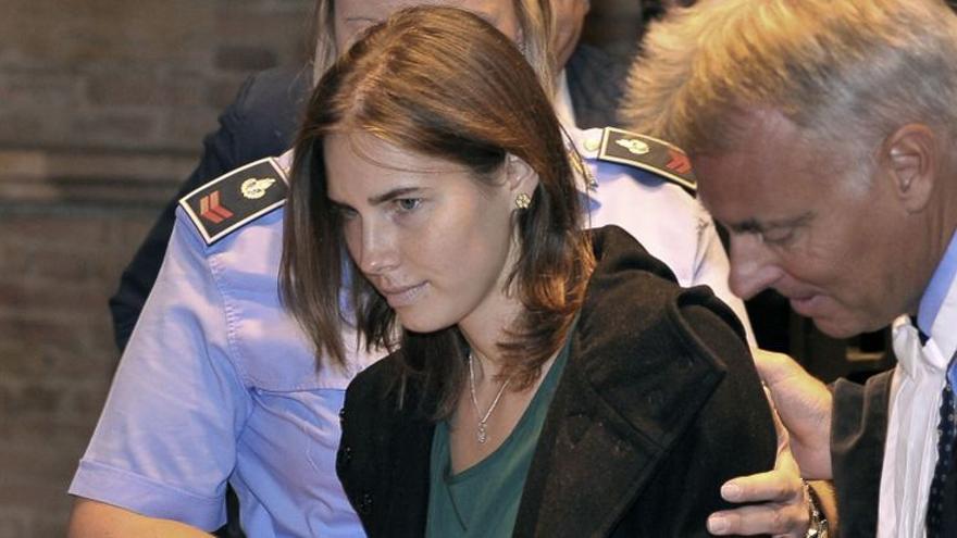 Amanda Knox se declara inocente entre lágrimas a la espera de la sentencia