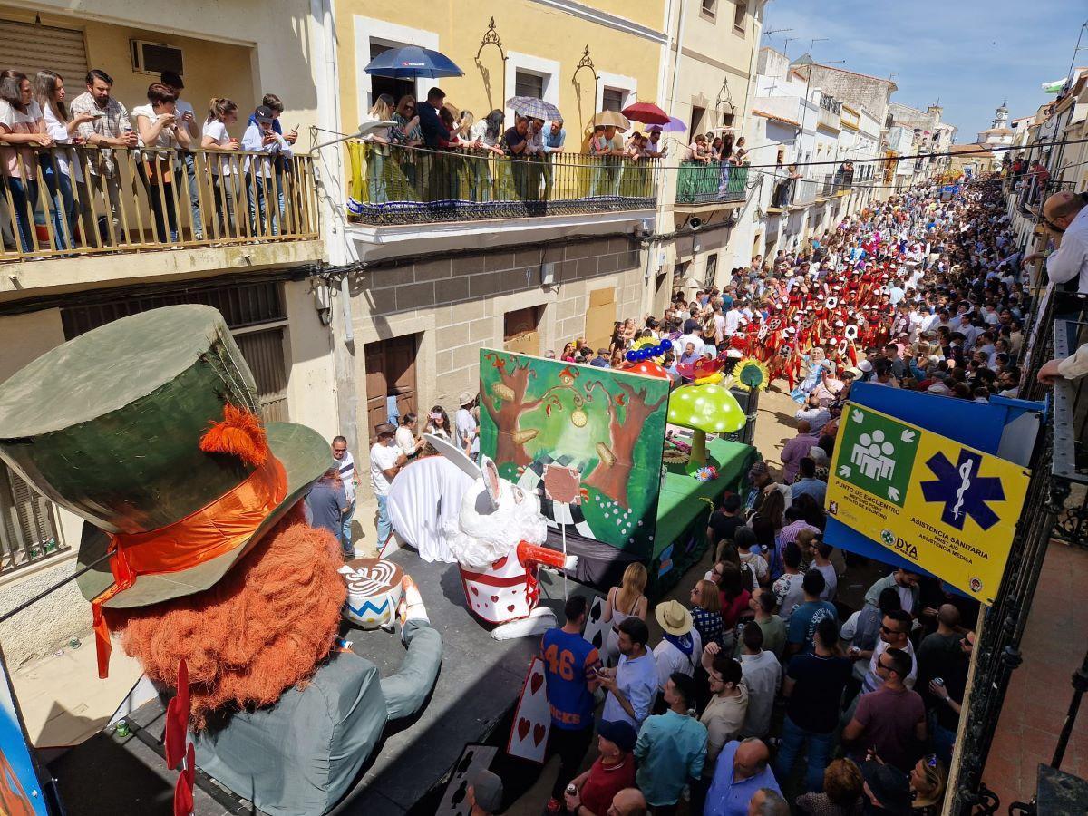 Imagen del desfile temático.