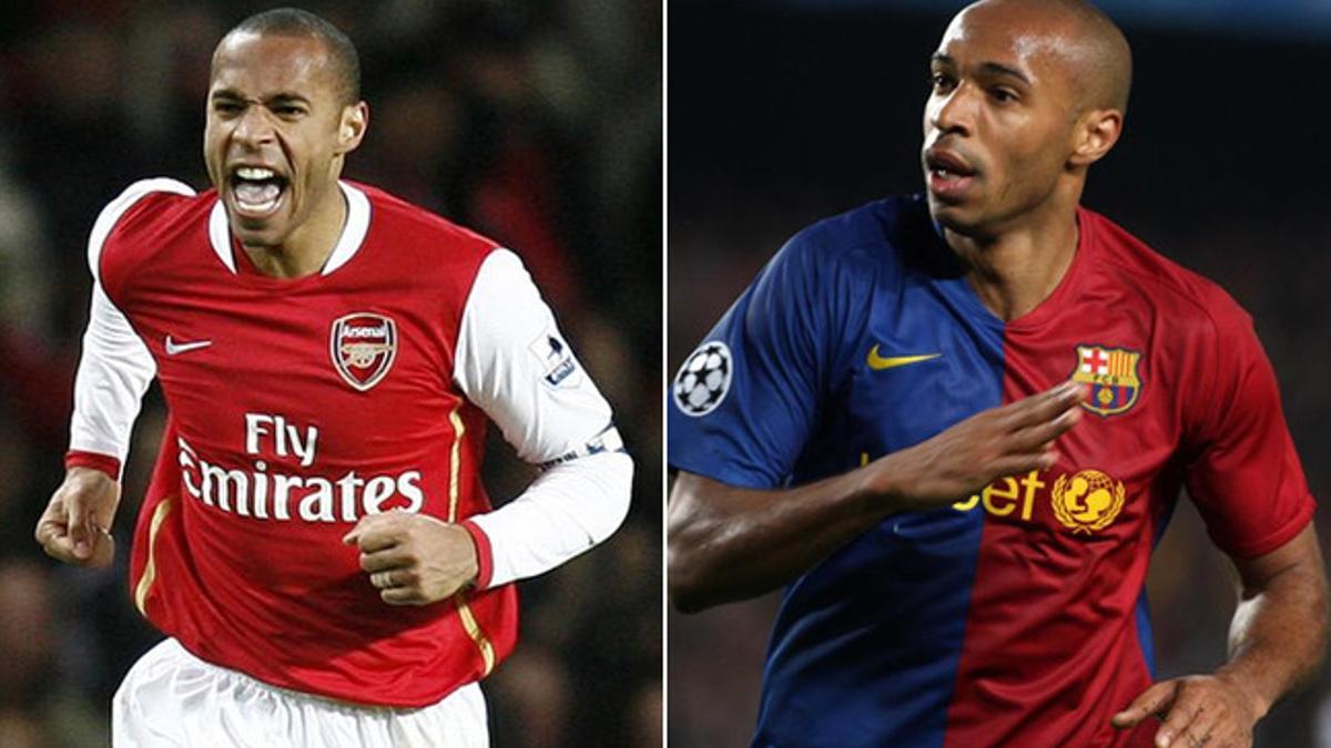 Henry también está siendo protagonista en la previa del Arsenal-Barça