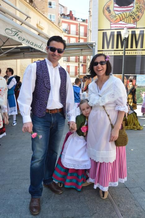 Ambiente y Photocall en la Plaza de las Flores