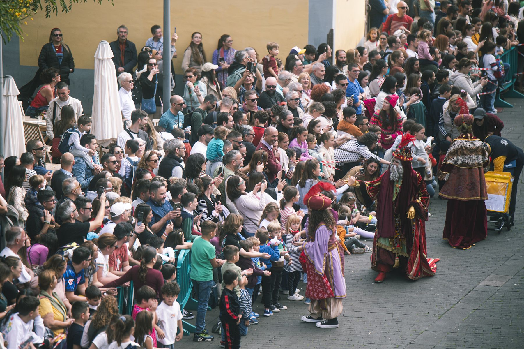 Los Reyes Magos llegan a San Cristóbal de La Laguna