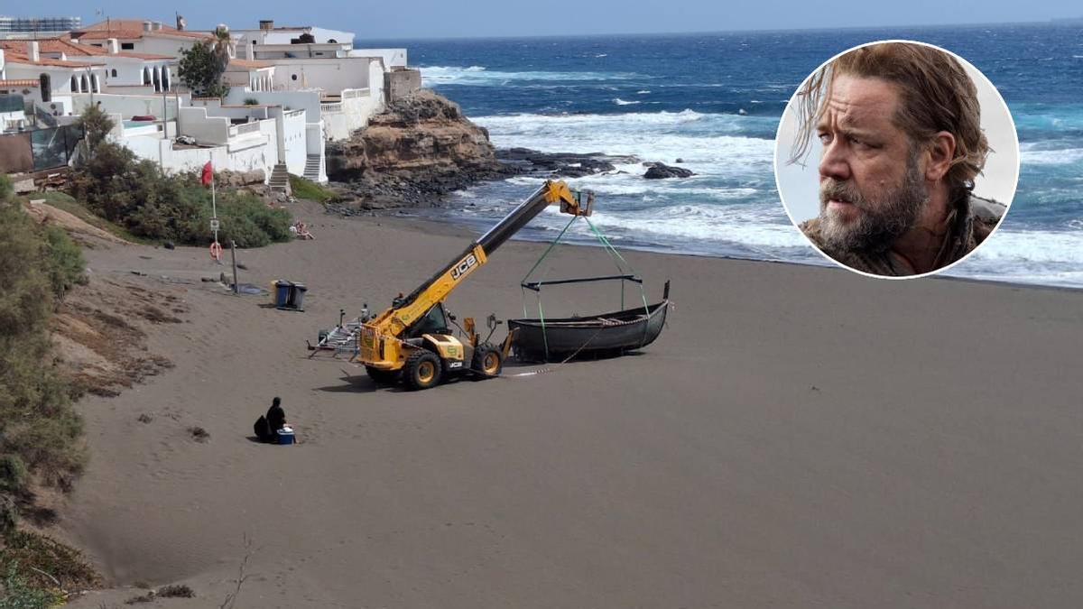 Russell Crowe ya se encuentra en Gran Canaria para rodar su nueva película, The Last Druid