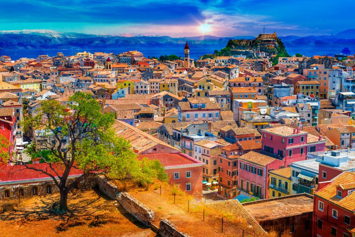 La ciudad de Corfú, conserva la esencia de su pasado aristocrático