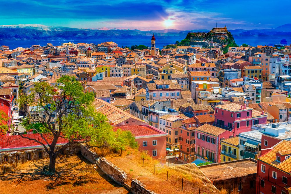 La ciudad de Corfú, conserva la esencia de su pasado aristocrático