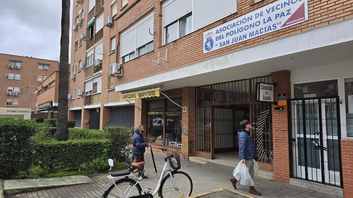 Sede de la Asociación de Vecinos de La Paz.