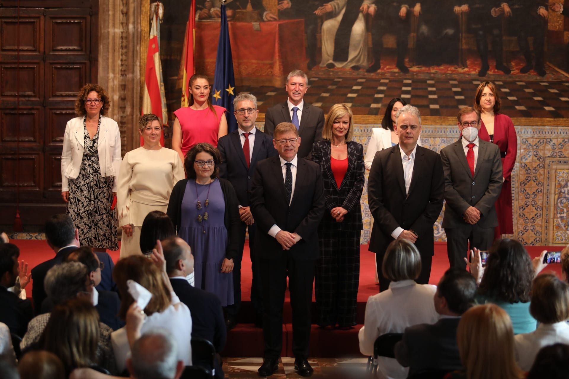 Así queda el nuevo Consell tras la toma de posesión de los nuevos consellers