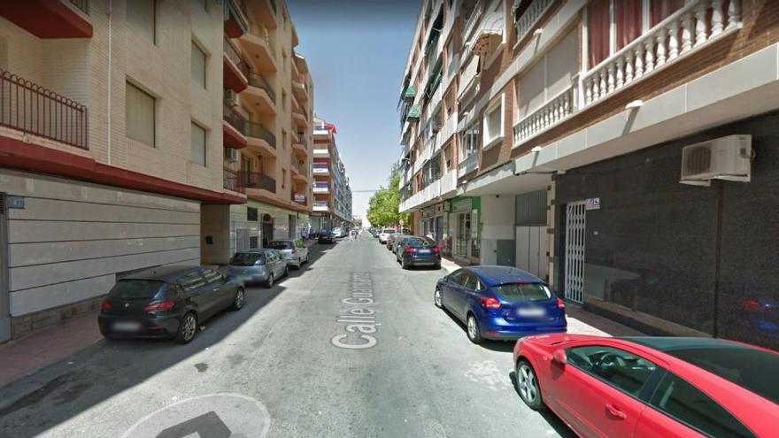 Calle Gregorio Marañón de Torrevieja.