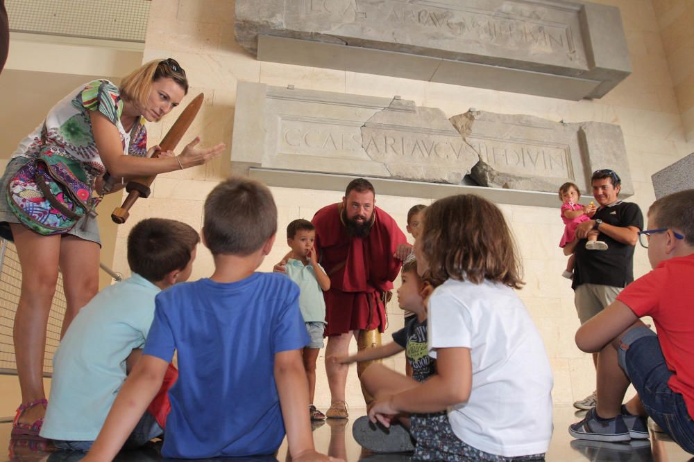 Actividades infantiles de Escipión y Aníbal