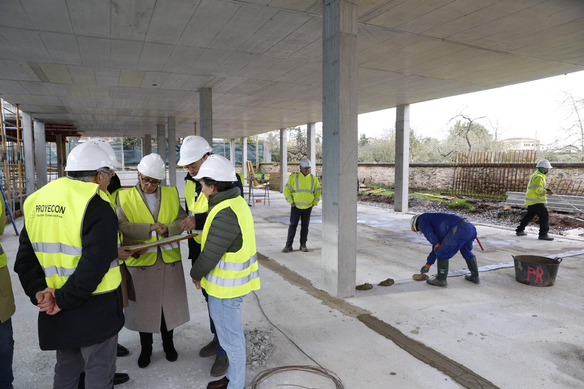 Así avanzan las obras del consultorio de Vega-La Camocha, en imágenes