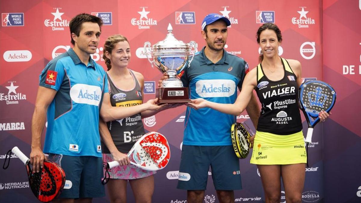 Fernando Belasteguin, Alejandra Salazar, Pablo Lima y Marta Marrero, los mejores de 2016