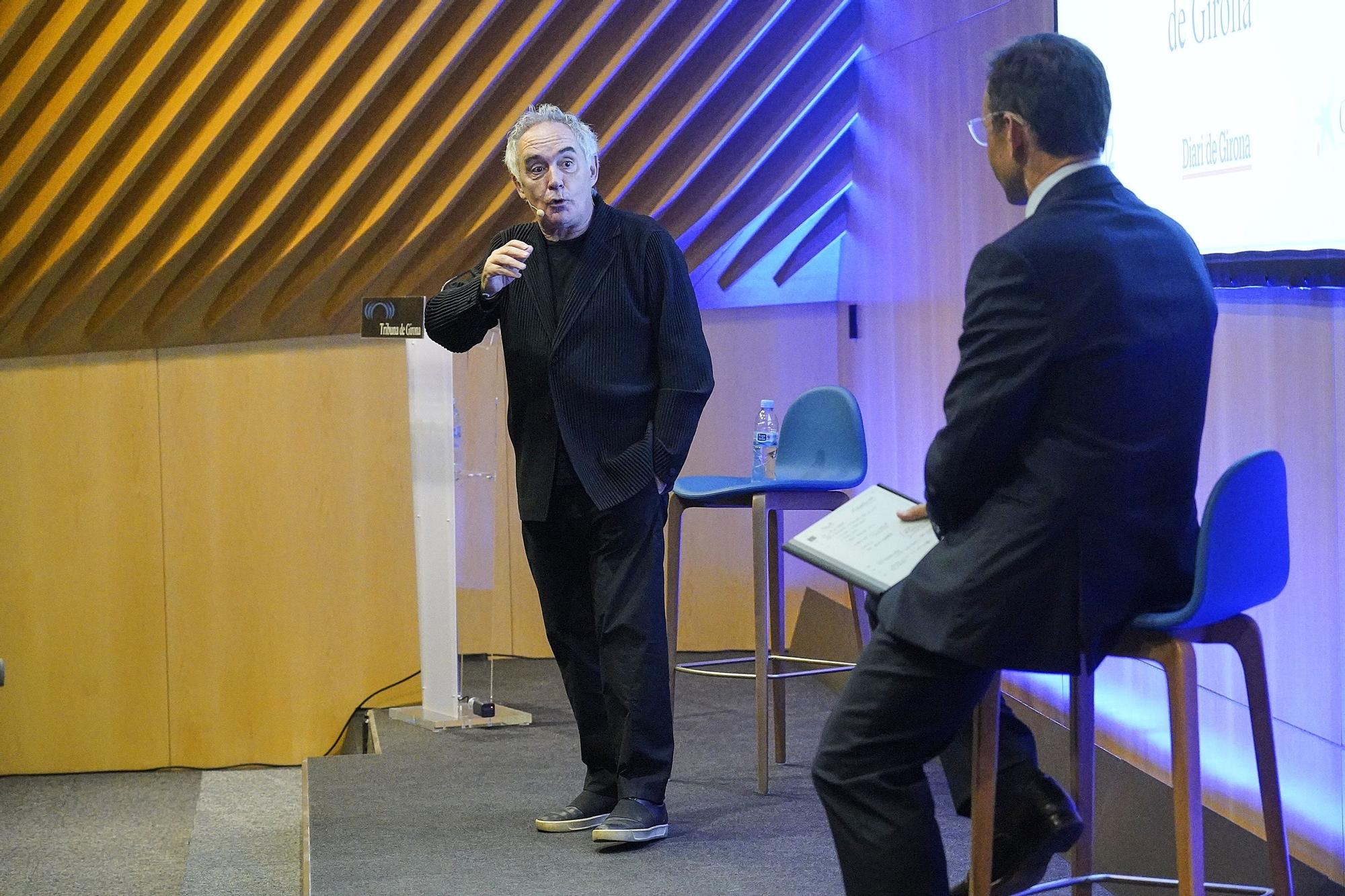 Ferran Adrià presenta elBulli1846 a Tribuna de Girona