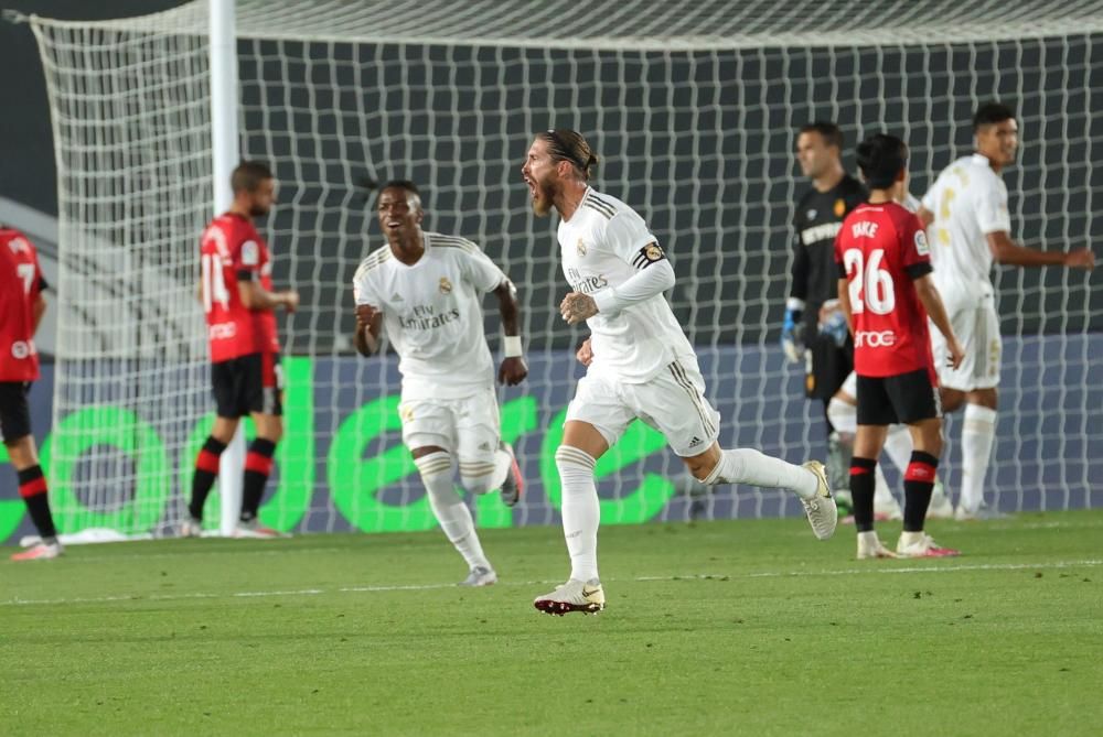 El Mallorca da la cara ante el Real Madrid en el debut de Luka Romero