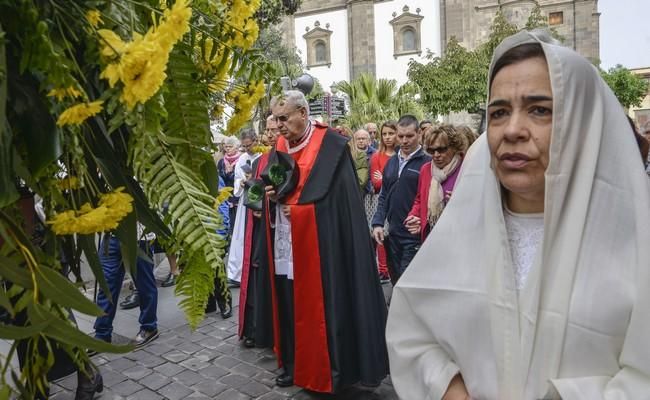 Procesión de Las Mantillas en Las Palmas