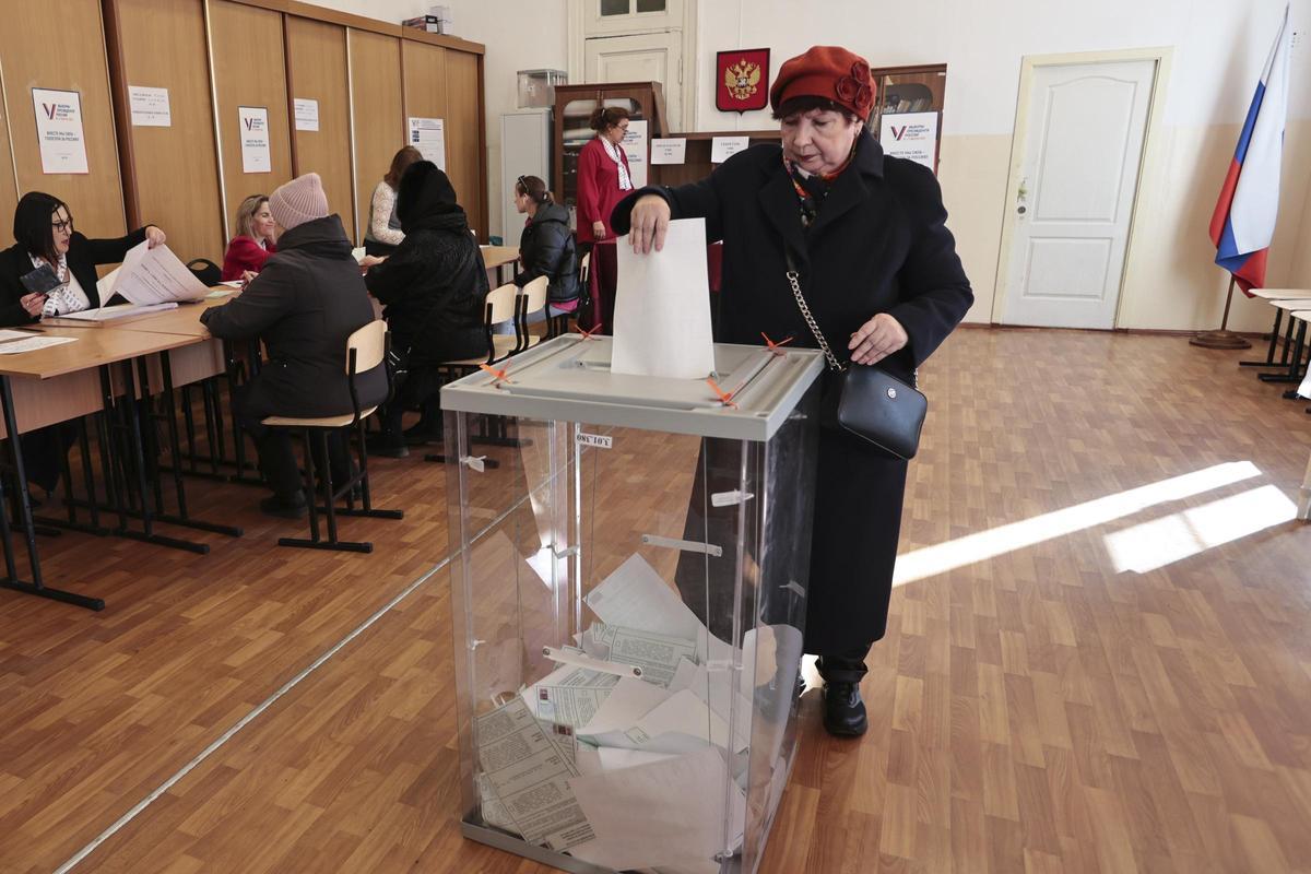 Primera jornada electoral de las elecciones presidenciales rusas