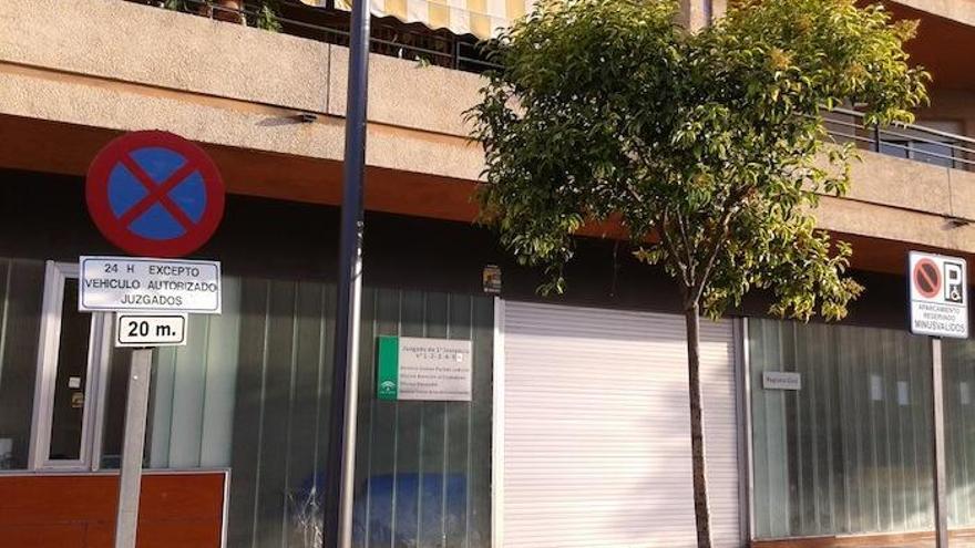 Imagen de la sede de los juzgados civiles de Marbella.