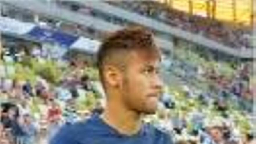 Neymar, el dimarts passat.