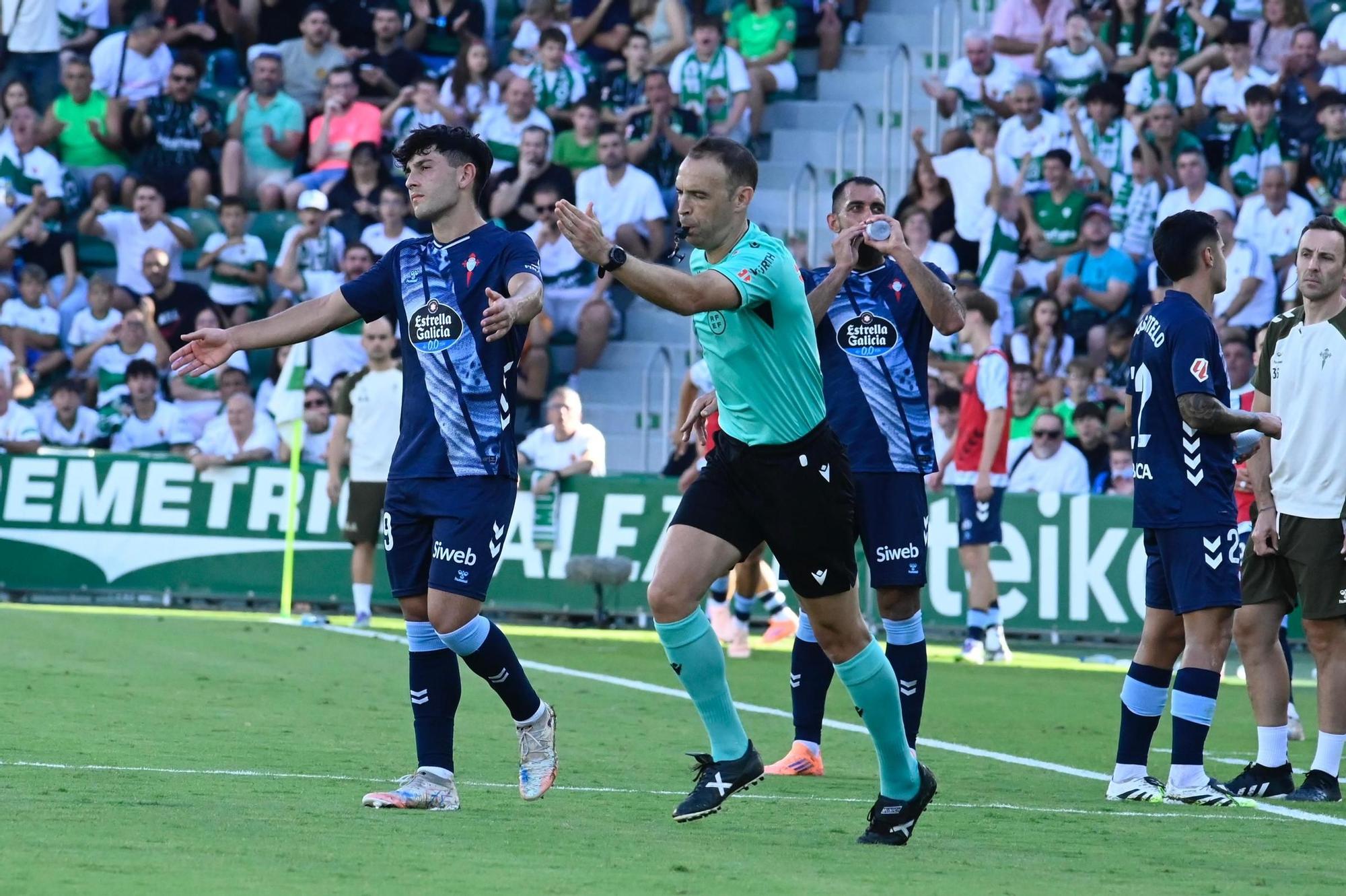 Las imágenes del Elche CF - Celta de Vigo