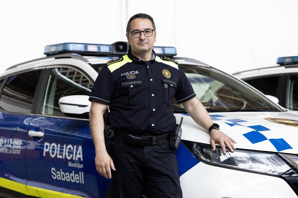 Daniel Corral, jefe policial de Sabadell y presidente de la ACCPOLC.