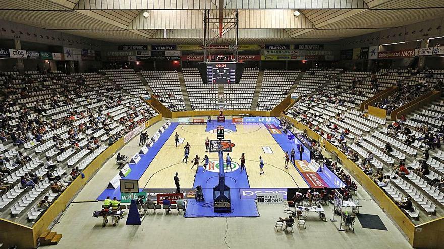 Fontajau, que tenia capacitat reduïda, no podrà acollir públic als partits de l&#039;Uni i el Bàsquet Girona.