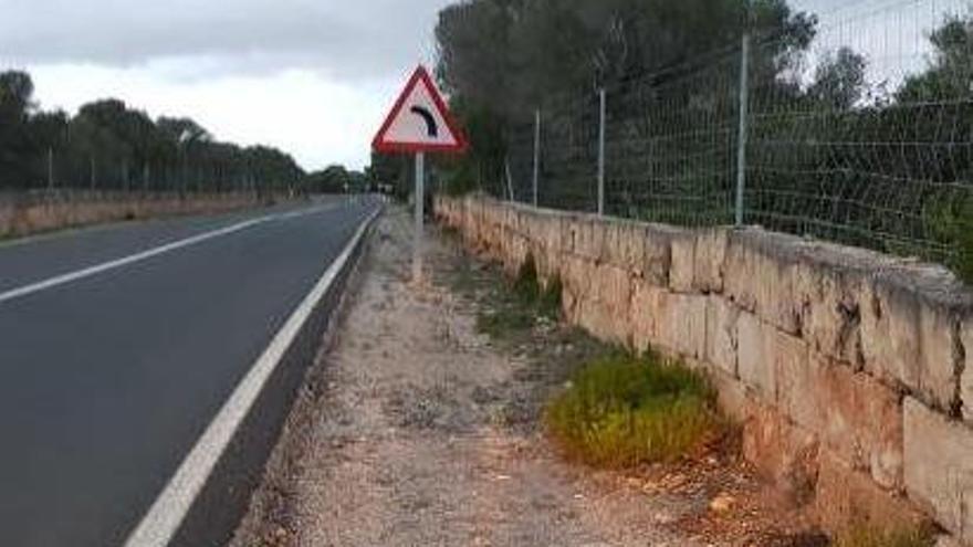 An dieser Straße bei Cala Pi fand ein Pilzsammler die Leiche.