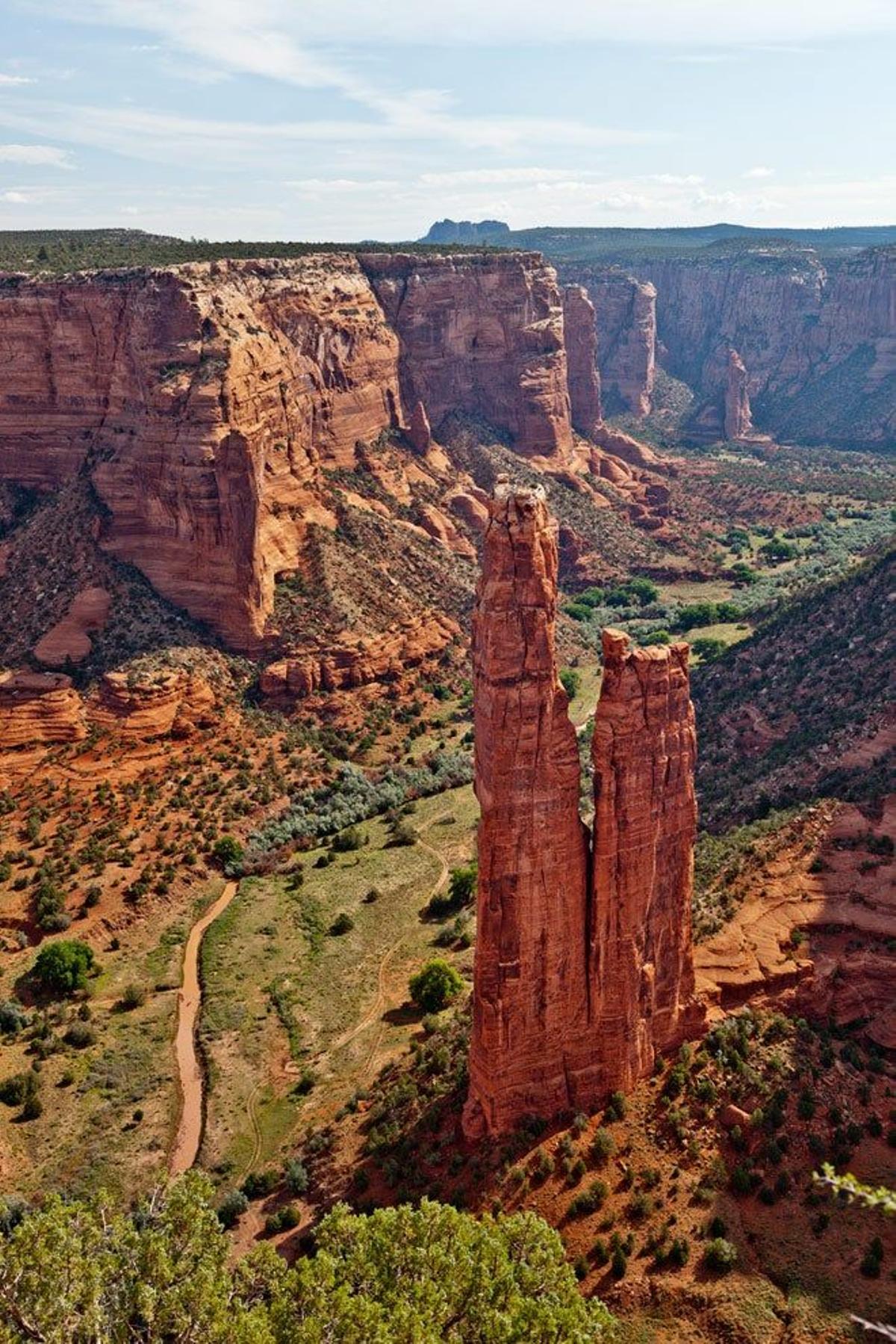 Spider Rock del Cañón de Chelly