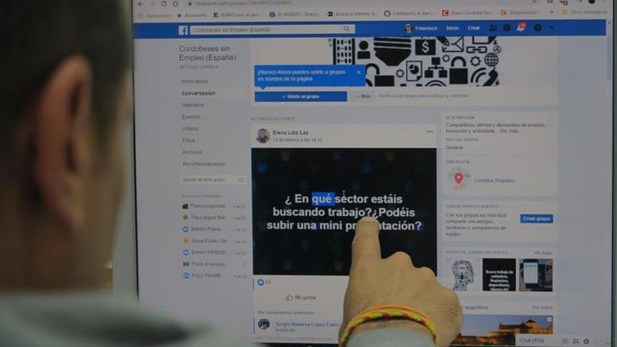 Un rincón cordobés en Facebook para encontrar trabajo