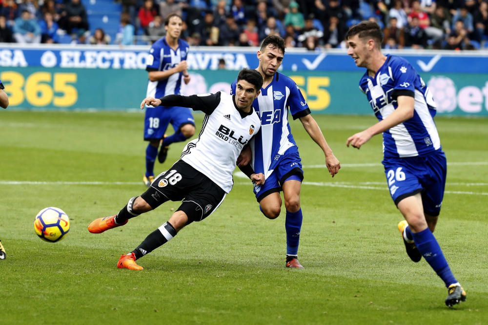 Alavés - Valencia, en imágenes