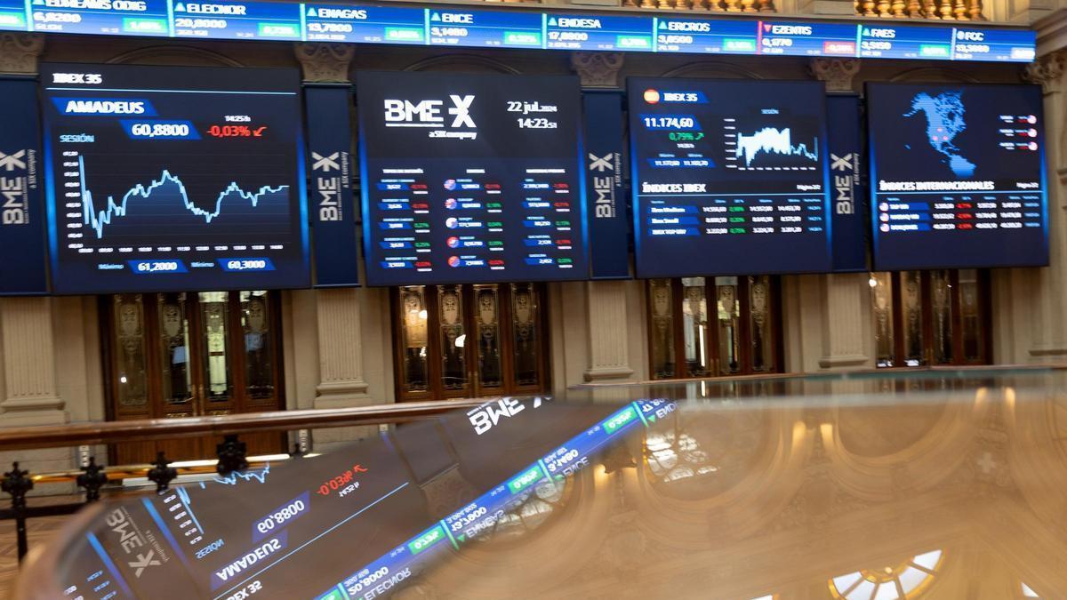 El Ibex 35 cede un 0,4%, pero conserva los 19.300 puntos con el petróleo cerca de los 80 dólares