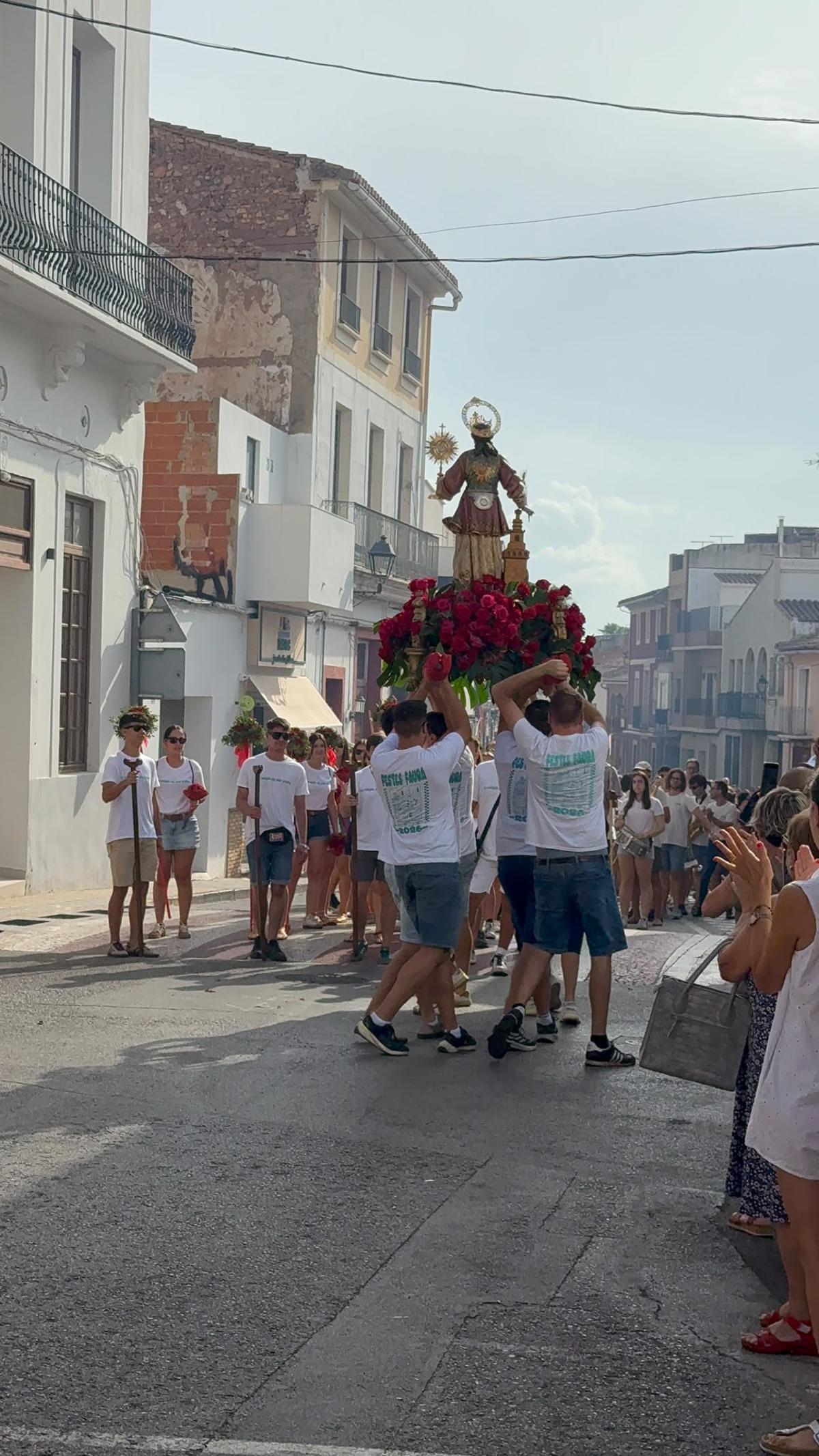 Un momento de la Pujà