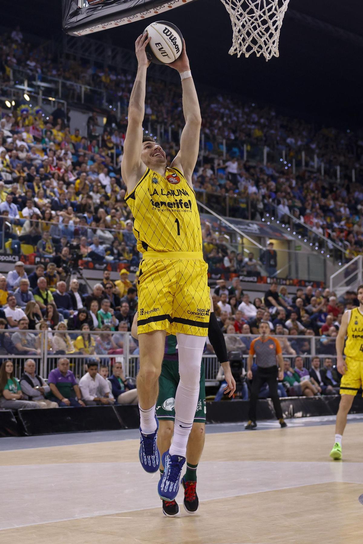 Krämer, jugador de La Laguna Tenerife