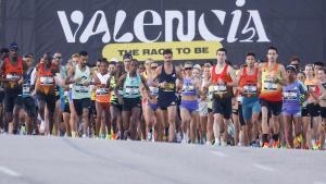 Imagen de la salida del Maratón de Valencia del pasado año
