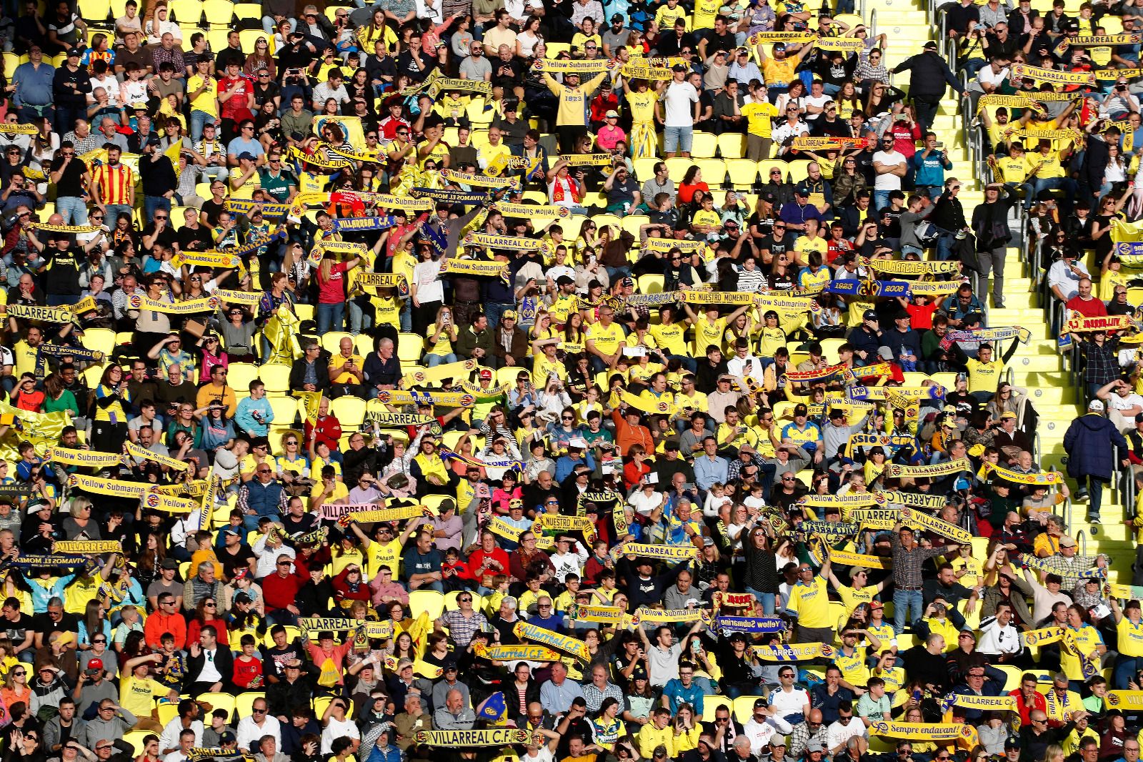 El Villareal-Valencia CF, en imágenes