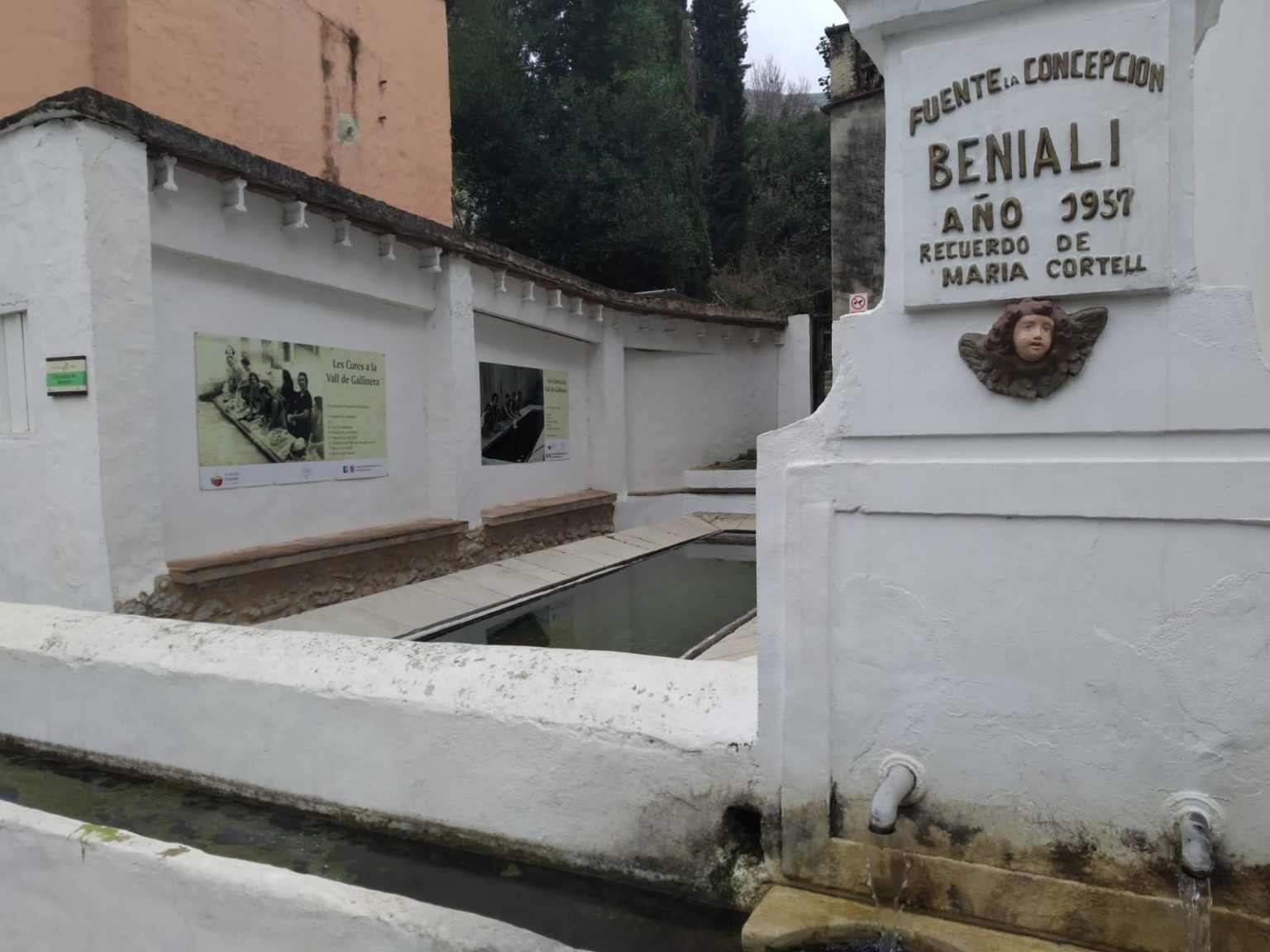 El lavador de Benialí fue uno de los pocos espacios de socialización y reunión de las mujeres