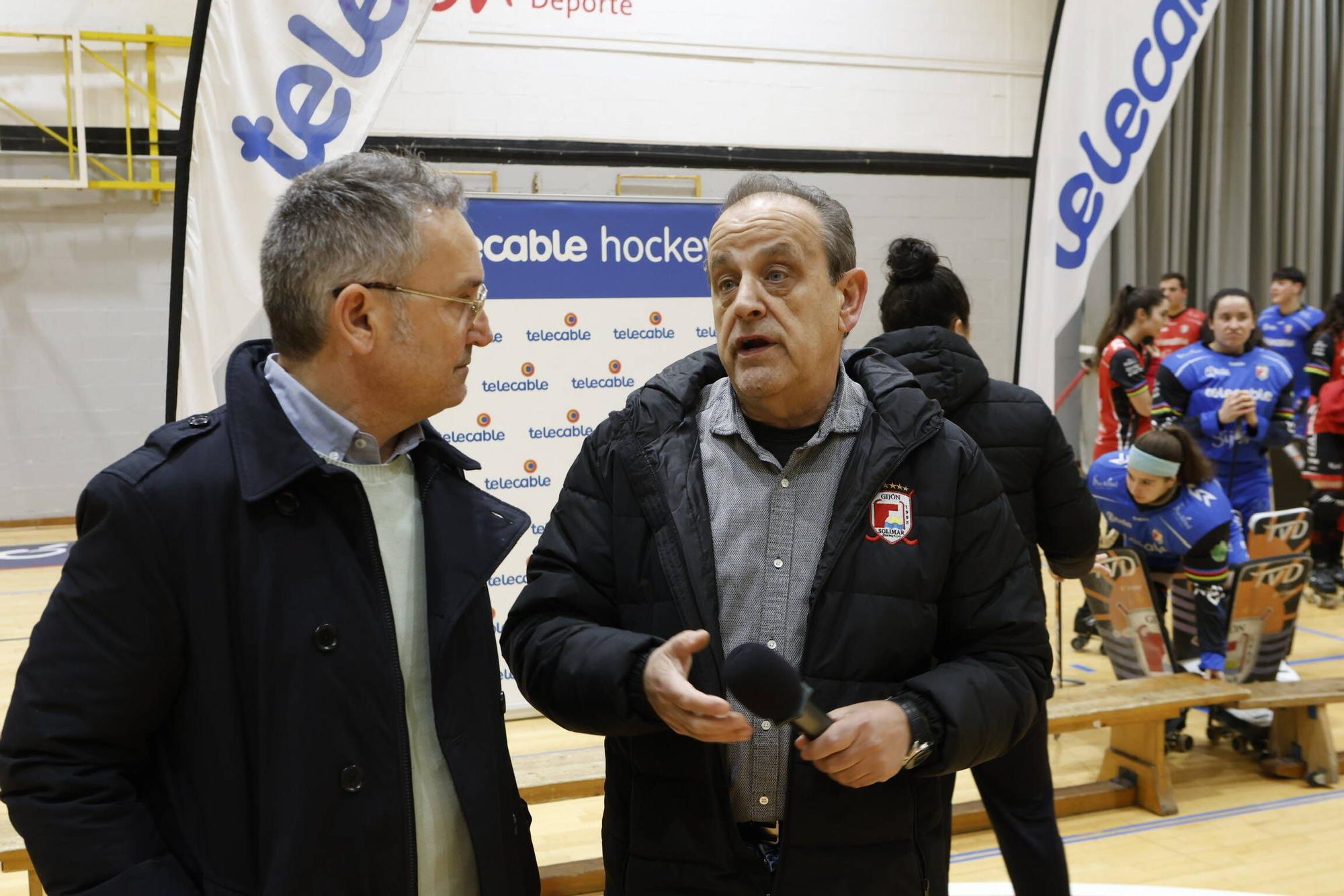 Así fue la presentación de los equipos del Telecable Gijón (en imágenes)